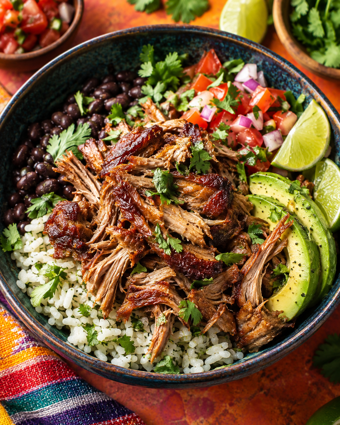 Instant Pot Pork Carnitas Bowls