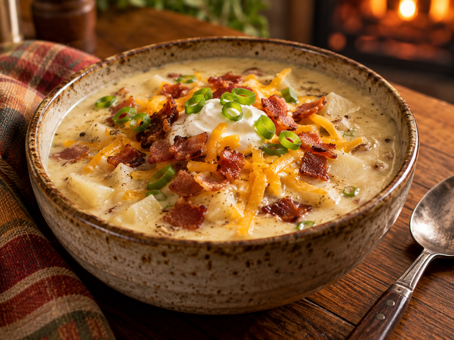 Loaded Baked Potato Soup